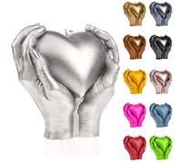 Candellana Hand LOVE Edition Bougie - Bougie pour la St Valentin - Bougies de St Valentin - Idée cadeau - Bougie Coeur - Décoration romantique - Bougies d'amour - Cadeau artisanal