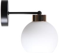 Candellux Amanda applique murale 1x40 W blanc-noir-doré 21-21052