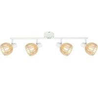Candellux Atarri plafonnier 4x25 W blanc-bois 94-68101