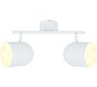 Candellux Azuro plafonnier 2x40 W blanc 92-63250