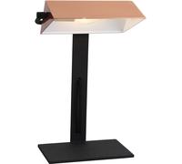 Candellux Banker lampe de bureau 1x40 W noir-cuivre 41-78346