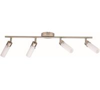 Candellux Concordia plafonnier 4x9 W blanc-nickel 94-14262