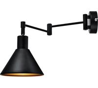 Candellux Copenhagen applique murale 1x40 W noir-doré 21-75444
