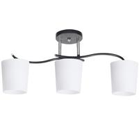 Candellux Esnyr plafonnier 3x40 W blanc-noir-chrome 33-22660