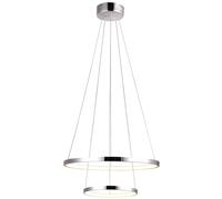Candellux Lune lampe suspendue 2x40 W chrome 32-64769