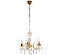 Candellux Maria Teresa lampe suspendue 3x40 W doré 33-94639
