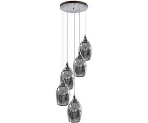 Candellux Marina lampe suspendue 5x60 W chrome 35-60198