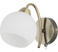 Candellux Nestor applique murale 1x40 W blanc-patine 21-34977