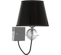 Candellux Tesoro applique murale 1x40 W noir-chrome 21-29508