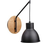 Candellux Vario applique murale 1x60 W noir-bois 21-73495