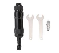 Candeon 1/4 "la Douille (de 6mm), Mini Pneumatique Meurent Outil de Polissage de Broyeur pour Rectifier, Polissant 1/4" Air Meurent Kit de Broyeur, 24000 T/mn Pneumatique Droit