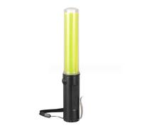Candeon Bâton De Circulation Clignotant, 26cm Traffic Control Baton Bâton De Stationnement, LED Baguette De Circulation Lampe De Poche De Contrôle Pour Contrôle De La Circulation, Stationnement, Jaune