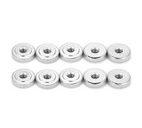 Candeon Écrou moleté -10Pcs GB807 M3 M5 M6 M8 M10 Écrou de poignée Écrous moletés(M5（10pcs）)