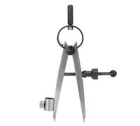 Candeon Pied à coulisse à ressort 75 mm réglable et verrouillable en acier avec manchon pour stylo