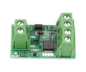 Candeon PWM Module MOS, Module de pilote de MOSFET Carte Mosfet, 3-20V à 3.7-27VDC 10A PWM Module MOS FET Module à Effet de Champ Carte de Circuit imprimé D'amplificateur PLC, YYNMOS-1