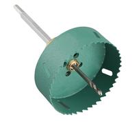Candeon Scie à Trou avec Poussière de 125 Mm, Diamètre 80/100 / 110 Mm Outil de Scie de Percevant de Trou de Trous avec Tige Hexagonale de 7,5 Mm, de Scie à Punch Bit de Trous (110 mm)