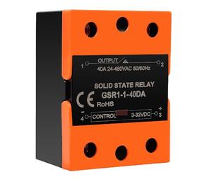 Candeon Solid State Relay, SSR Solid State Relais relais monophasé à semi-conducteurs DC Contrôle AC 40 A