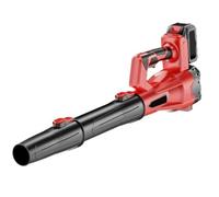 Candeon Souffleur à feuilles électrique sans fil à 6 vitesses avec batteries de 1300 mAh et chargeur, 30 000 tr/min, appareil portable sans fil pour jardin, feuilles, poussière, neige