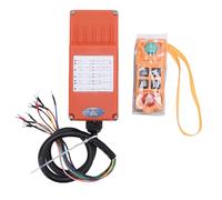 Candeon TéléCommande Industrielle de Grue sans Fil, AC 220V 6 Bouton 4 Voies Contrôleur de Canal de Canal Remote Commande Interrupteur de Contrôleur de Grue Industriel