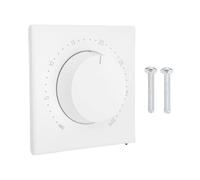 Candeon Thermostat Manuel, Thermostat Manuel de Type Bouton Thermostat de Chauffage du Sol Thermostat Non Programmable Interrupteur de Contrôleur de (16a chauffage électrique)