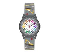 Cander Berlin MNA 4030 L Montre analogique pour enfant fille garçon 3 ATM Étanche Motif pelleteuse