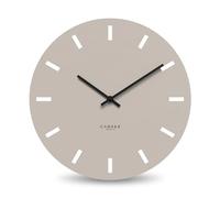 Cander Berlin MNU 2550 P XXL Horloge murale silencieuse sans bruit de tic-tac pour salon moderne vintage Gris chaud Taille XXL
