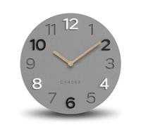 Cander Berlin MNU 2830 C Horloge Murale silencieuse en MDF sans Bruit de tic-tac 30 cm Analogique Salon Bureau Moderne Vintage Aiguilles en Bois