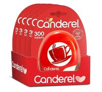 Canderel Édulcorant Zéro Calorie 300 Comprimés - Paquet de 5 (1500 comprimés)