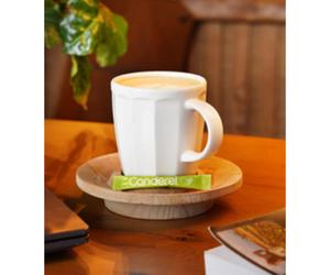 Canderel Stick Stevia, dans un présentoir en carton