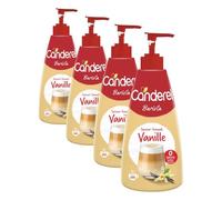 Canderel - Sucralose - Barista Vanille avec Pompe Doseuse 2ml - Zéro sucre - Édulcorant | Bouteille 200ml (Lot de 4)