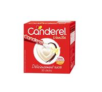 CANDEREL - Sucralose en Sticks - Edulcorant - le Gout du Sucre Sans Calorie - Sans Aspartame - Vanilla - 50 Sticks
