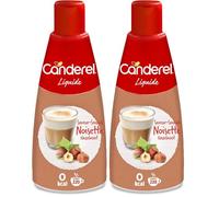 Canderel - Sucralose - Liquide noisette - Zéro calorie, Zéro sucre - Édulcorant | Bouteille de 200ml (Lot de 2)