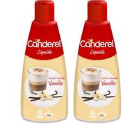 Canderel - Sucralose - Vanille liquide - Zéro calorie, Zéro sucre - Édulcorant | Bouteille de 200ml (Lot de 2)