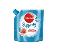 CANDEREL - Sugarly - Edulcorant - Poudre Cristallisée à base de Sucralose - le Gout du Sucre Sans Calorie - Sans Aspartame - Doypack 250 g - Lot de 2