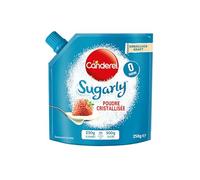 Canderel Sugarly Poudre Cristallisée | 250g |Zéro sucre | Édulcorant zéro sucre, Zéro calorie, Sucralose, Sans aspartame, Doypack refermable, Boissons & pâtisserie