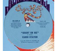CANDI STATON - COUNT ON ME 12 inch (12" Vinyl) UK SUGAR HILL 1982