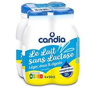 Candia Doux & Léger Lait Sans Lactose, 4 x 500ml