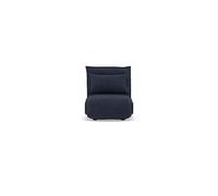 Best mobilier Banquette 1 place convertible Candice – Clic-clac, velours côtelé – Bleu nuit