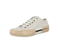 Candice Cooper Rock Patch S-Baskets en Cuir tamponné, Blanc 36