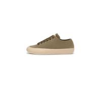Candice Cooper Baskets en Cuir et en Daim, Vert Olive- 40