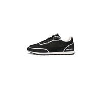 Candice Cooper Baskets en Cuir et Tissu, Noir 36