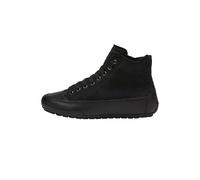 Candice Cooper Baskets en Cuir tamponné et Daim, Noir 39