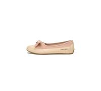 Candice Cooper Femme Candy Bow Ballerines, Ecru Ancient Rose, 36 EU