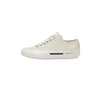 Candice Cooper Sanborn Patch S-Baskets en Cuir, Beige 41