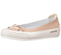 Candice Cooper Women's Lilly Ballet Flat, White, 10 UK