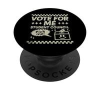 Candidat à la Campagne électorale du Conseil étudiant Vote for Me PopSockets PopGrip Adhésif