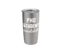 Candidat au doctorat - Diplôme de doctorat - PhD Gobelet isotherme en acier inoxydable double paroi