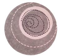 Candide - 373360 - Tapis 100% Coton - Diamètre - 100 cm
