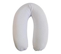 Candide - Coussin De Grossesse - Coussin d'allaitement - Coussin De Maternité - Transat Bébé - 0-6 Mois - Déhoussable - Fabriqué en France - 69x44x14cm (Jersey Etoiles Bleu Marine)