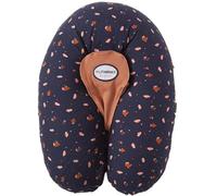 Candide - Coussin De Grossesse et d'allaitement Multifonctions 3 en 1 Multirelax, Breveté, Transat Bébé, Déhoussable, Fabriqué en France, 78x44cm (Jersey Fleurs)